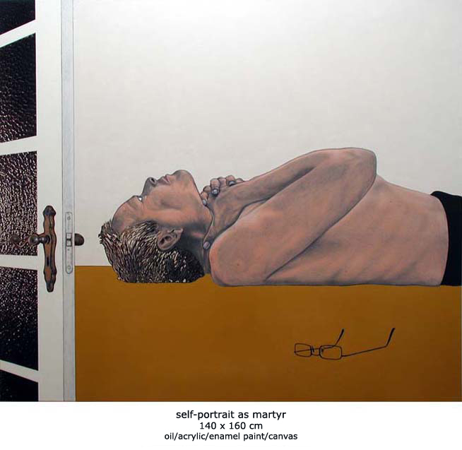 self portrait as martyr